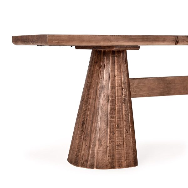Nolan Reclaimed Pine 118  Counter Table For Cheap - Image 4