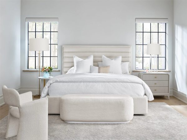 Miranda Kerr Tranquility Upholstered King Bed For Discount - Image 3