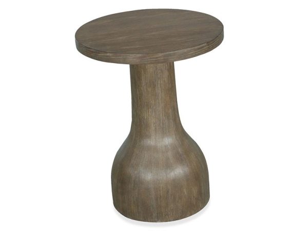 Bosley Lt. Brown Round Accent Table on Sale - Image 5