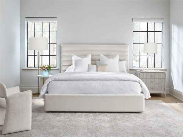Miranda Kerr Tranquility Upholstered King Bed For Discount - Image 2