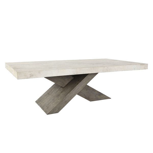 Durant Reclaimed Pine 54  Reclaimed Pine Coffee Table For Discount - Image 3
