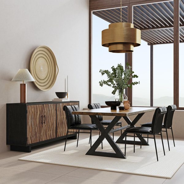Mayer Dining Chair Black- Set of 2 For Sale - Image 4