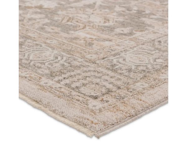 Jaipur Living Lilit Acair Medallion Beige Gray Area Rug Online Sale - Image 2