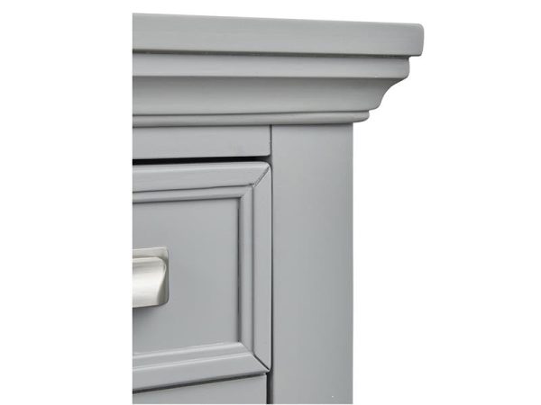 Charleston Door Chest - Grey For Sale - Image 2