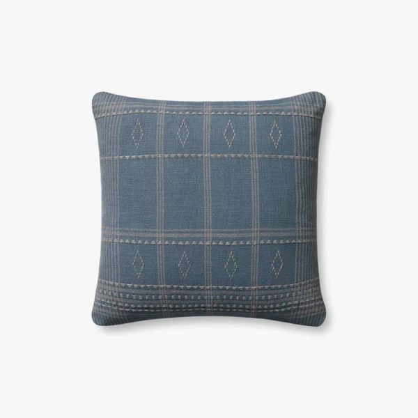 Angela Rose Lina PAR0016 Blue Slate Pillow Hot on Sale