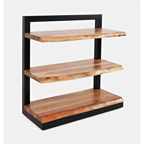 Nature s Edge 3 Shelf Bookcase For Discount - Image 5