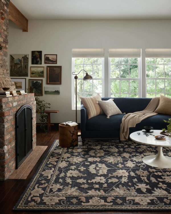 Magnolia Home Ingrid 03 Navy Multi Rug For Discount - Image 2
