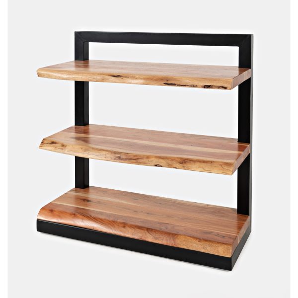 Nature s Edge 3 Shelf Bookcase For Discount - Image 4