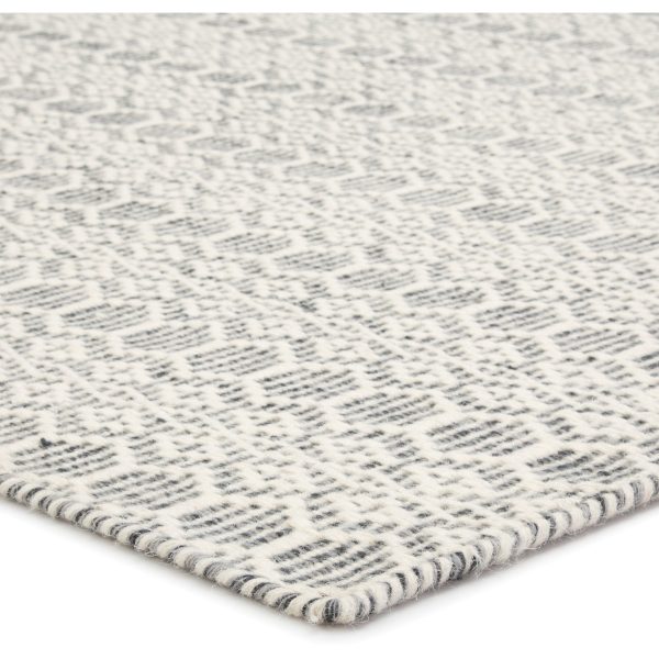 Jaipur Living Calliope Handmade Trellis White  Gray Rug on Sale - Image 3