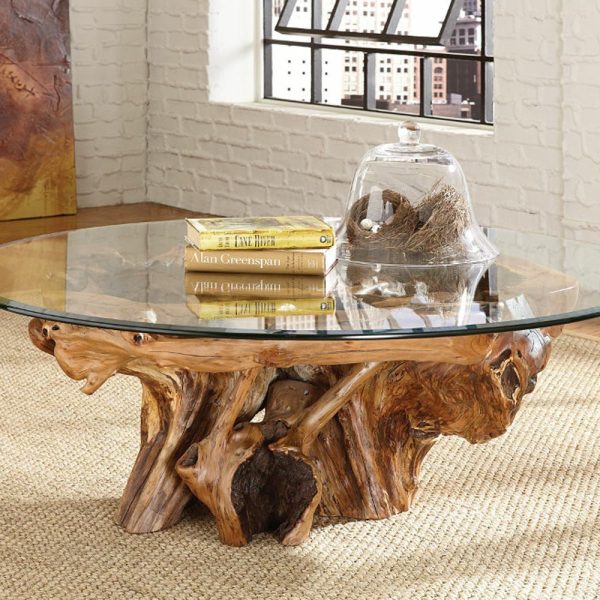 Hidden Treasures Root Ball Cocktail Table Online Sale - Image 2