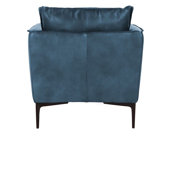 Abigail Club Chair- Blue Online Hot Sale - Image 5