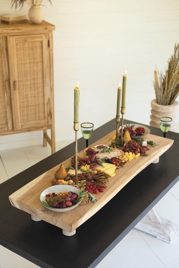 Giant Suar Wood Charcuterie Board Cheap